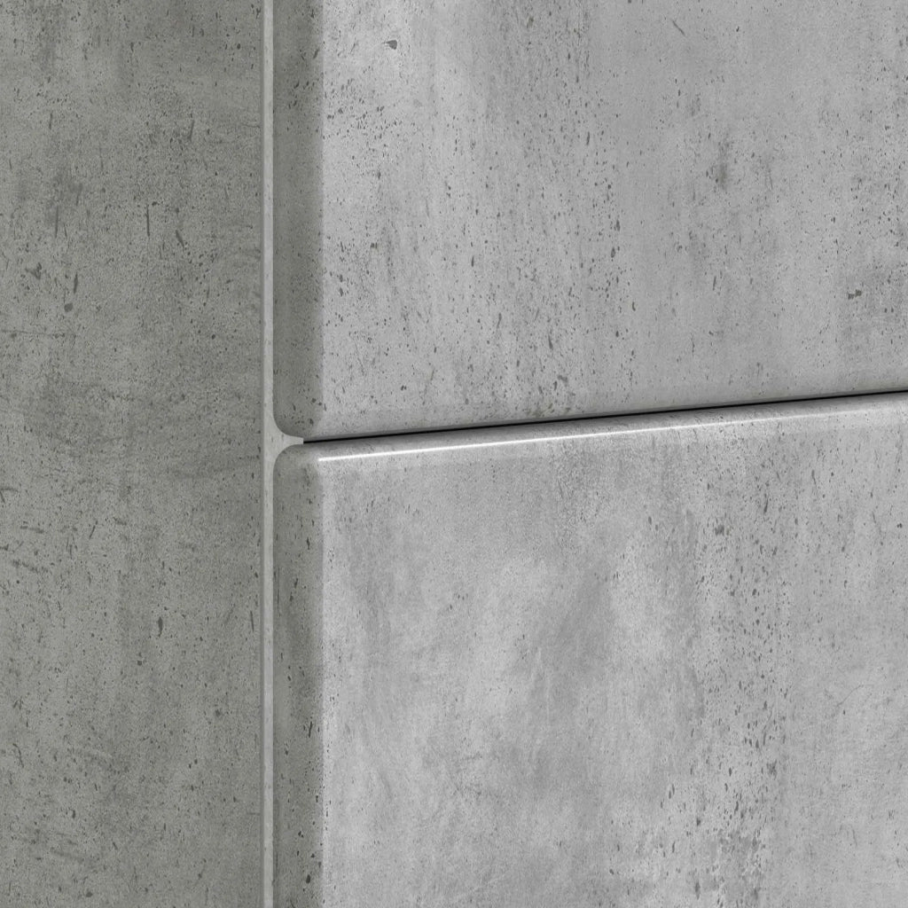 Armadio da Notte Grigio Cemento 62 x 34,5 x 47,5 cm 895468