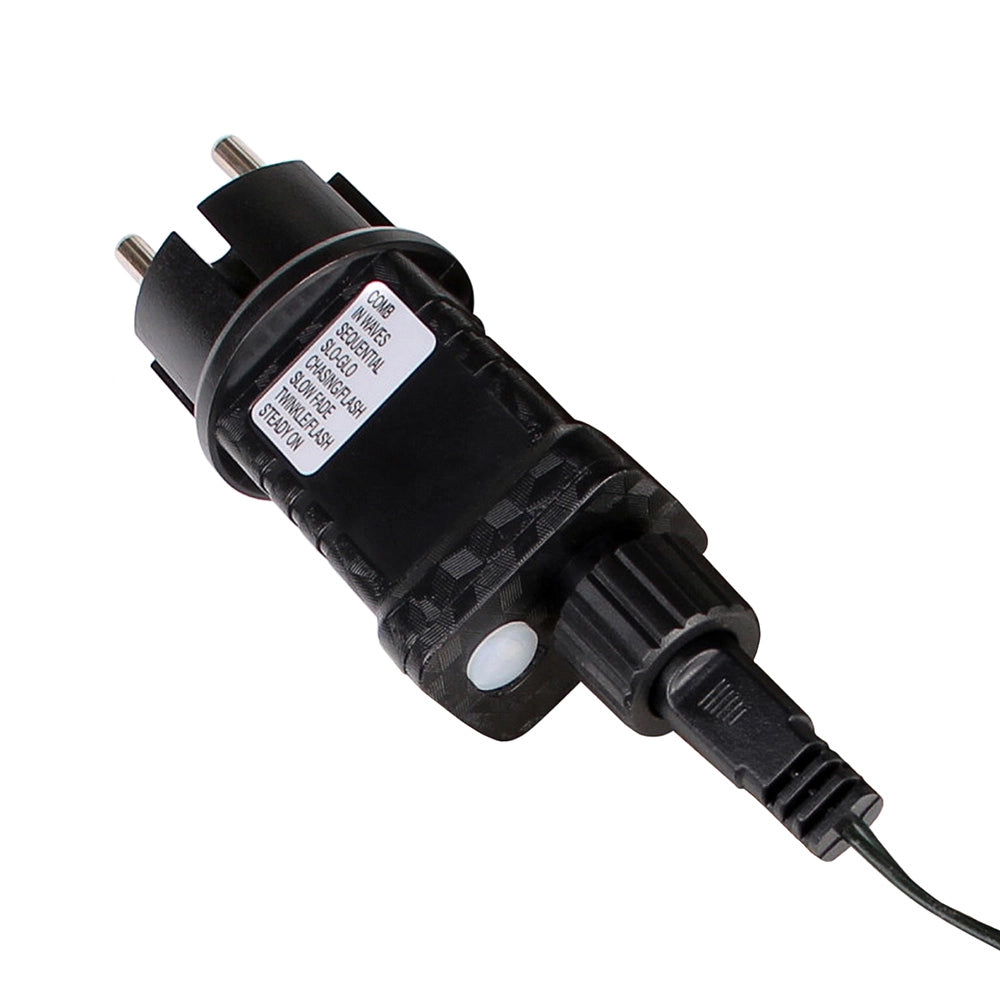 CATENA LUMINOSA DI NATALE 720 LED 31V 36M CON CAVO VERDE E LUCE CALDA - DECORAZIONE PERFETTA PER GIARDINI CASE E VETRINE