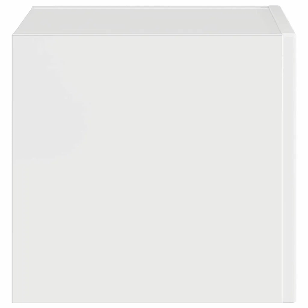 Mobile TV da parete-Mobile TV a Muro-Credenza TV Bianco Lucido 60 x 31 x 29.5 cm 930630