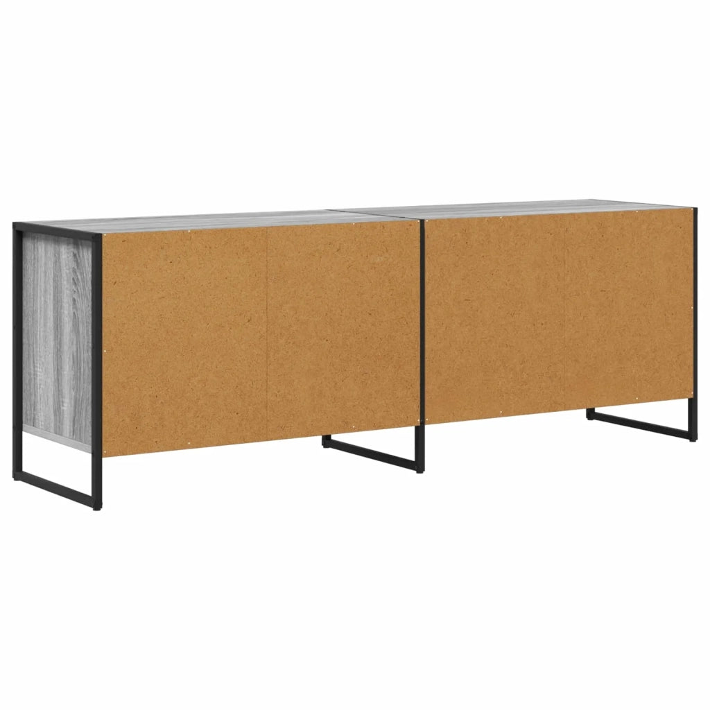 Mobile TV-Credenza TV-Console TV Grigio Sonoma 140 x 36 x 49.5 cm Legno multistrato