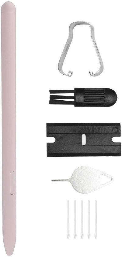 Penna Stilografica con Alta Sensibilità - Penna Stilografica per Tab S6 Lite - Penna per Tablet - 5 Tips Sostituibili - Plastica Duratura - Adatto per SM-P610/P615 - Penna per Tablet