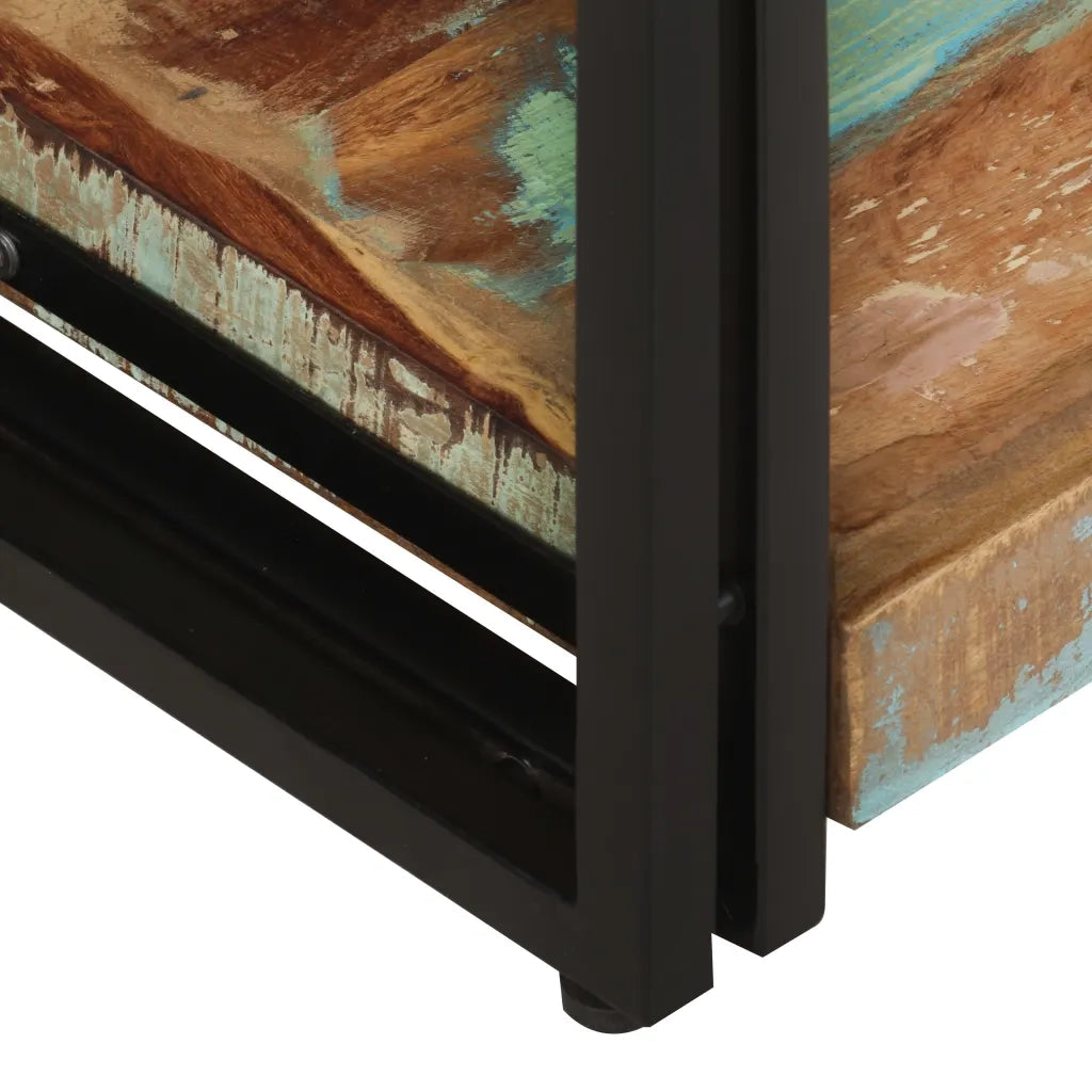 Mobile Porta TV 90x30x40 cm in Legno Massello di Recupero cod mxl 38782