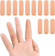 Protezioni per dita - 12 pezzi protezione per dita in silicone per dita e pollice - Ideali per uso domestico e lavorativo