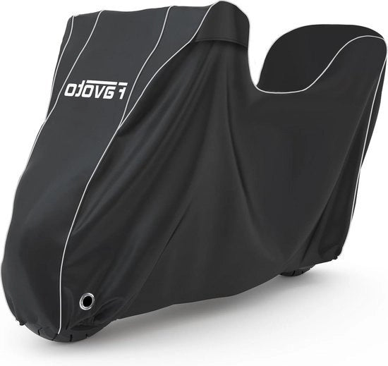 Cappotto per motocicletta e scooter elettrico acqua e vento resistente 300D Oxford, protezione da pioggia, polvere, neve e sole per motocicletta e scooter, dimensioni 245x105x130cm