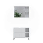 Vicco Set di mobili da bagno Bianco 80 cm, set 1