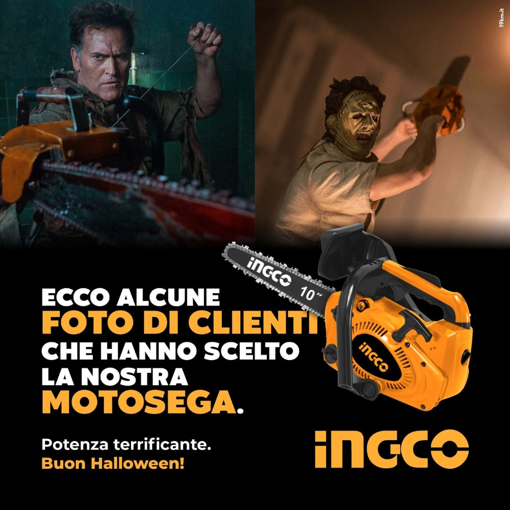 Motosega a scoppio da pota carving con lama da 200mm potenza 1hp