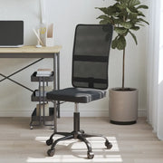 Sedia da Ufficio Nera in Tessuto a Retecod mxl 128090
