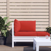 Cuscini per Pallet 3 pz Rossi in Tessuto Oxford 361779
