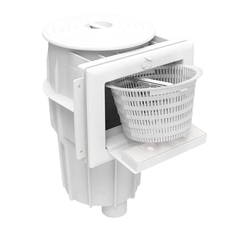 Skimmer nascosto in ABS  50F-63M per pannelli e cemento con rivestimento in PVC e piastrelle
