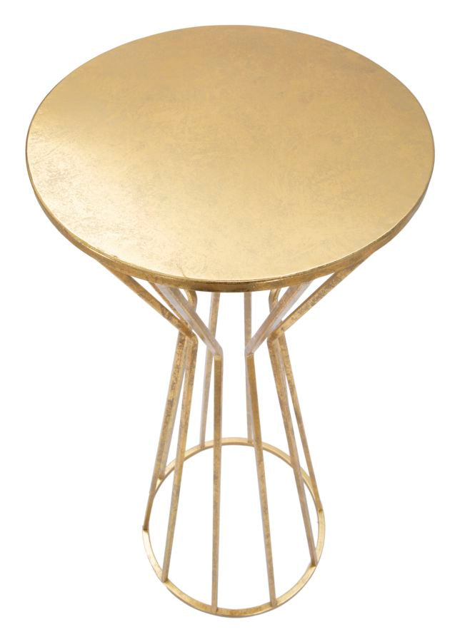 Porta Telefono Stick Glam Ø38x100 cm in Ferro Oro