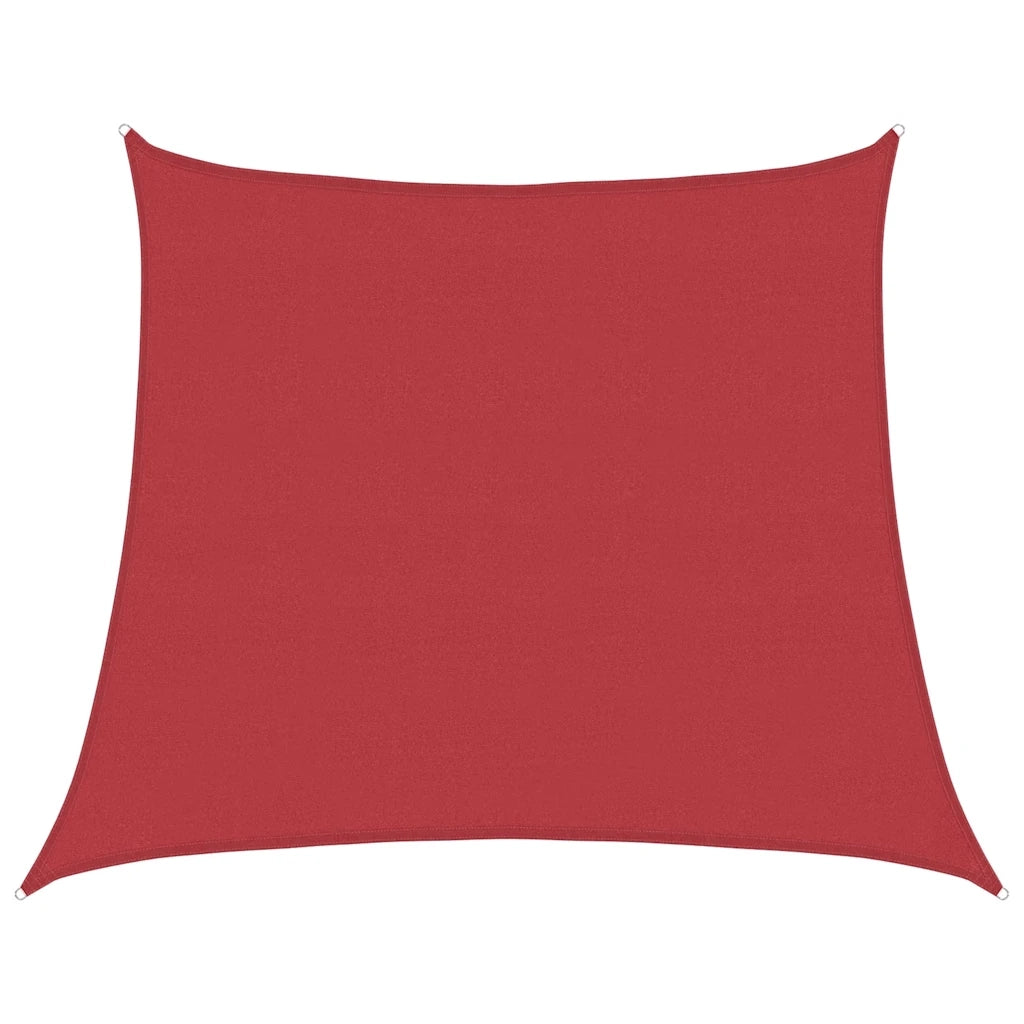 Vela Parasole 160 g/mÂ² Rossa 4/5x4 m in HDPE