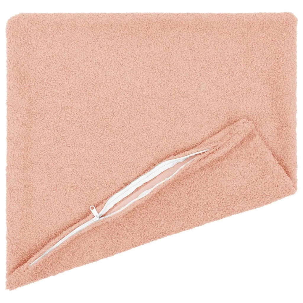 Federa 12 pcs HEERLEN Rosa 40 x 40 cm Bouclé 908487
