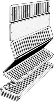 Cuneo rigetta 751 Neutro - 20 x 50 mm - Scatola 1000 - SCJP751