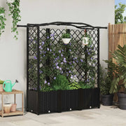 Letto Rialzato con Griglia e Tetto Nero 163 x 40 x 141 cm PP