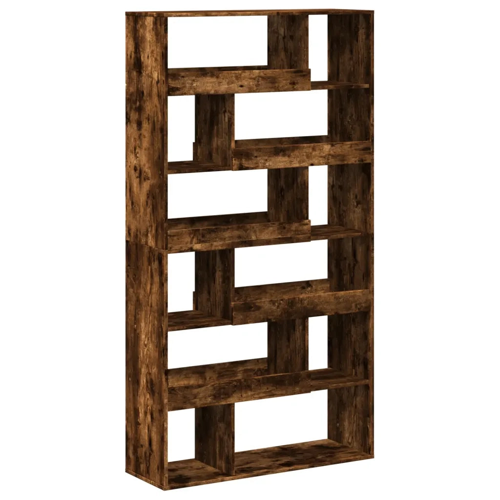 Libreria Rovere Fumo 100x33x187,5 cm in Truciolato 3309352