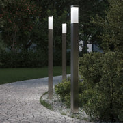 Lampioni a palo 3 pz 110 cm Acciaio Inox IP44 4006052