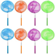 Rete per finestre a ventosa 8 pezzi - Ripiegabile (36-80 cm) - Telescopico - Sostenibile - Acciaio inossidabile - Adatto ai bambini - Rete per insetti