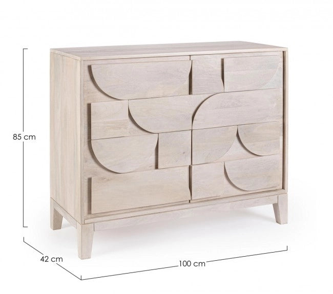 Credenza in legno 100x42x85