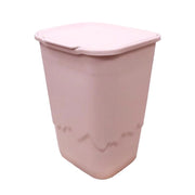 PORTABIANCHERIA MONTE BIANCO MULTIUSO CON RILIEVO E FANTASIA IN COLORAZIONE ROSA 50LT 40X36X54 CM
