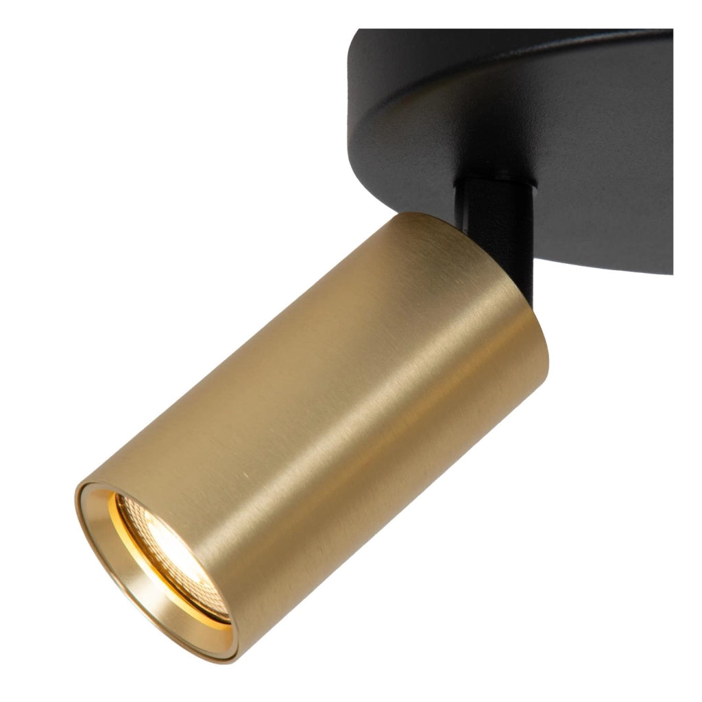 Faretto soffitto RITMO 2xMR11 oro nero Lucide