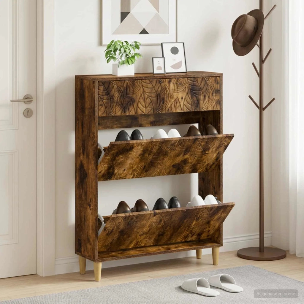 Mobile per scarpe DELFT 78 x 24 x 103 cm Legno ingegnerizzato 897100