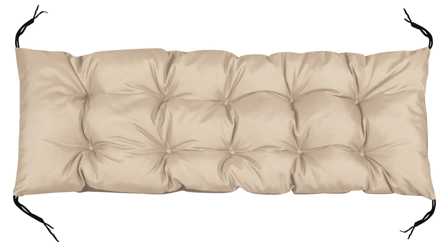 AIO FACTORY Cuscino da giardino impermeabile beige 120x40 cm per panca in pallet