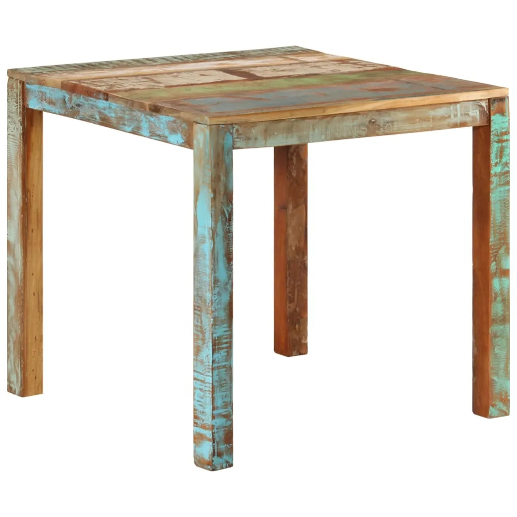 Tavolo da Pranzo 82x80x76 cm in Legno Massello di Recupero  cod mxl 13176