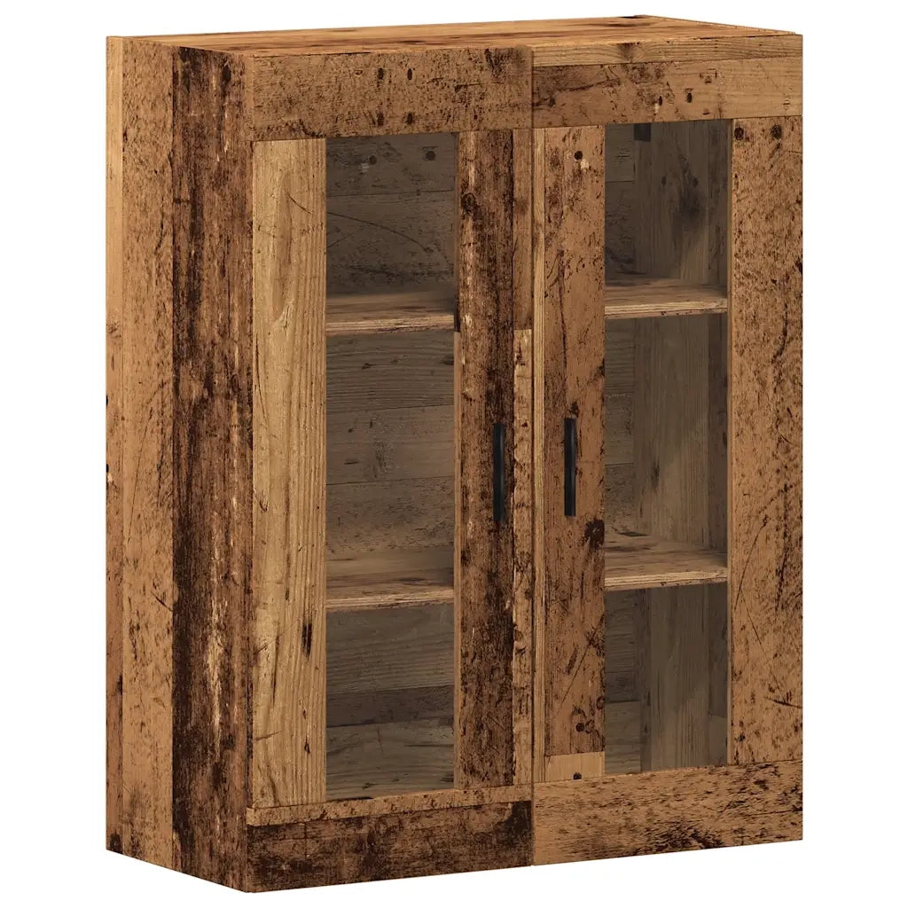 Mobile a Parete Legno Antico 69,5x34x90 cm 857330