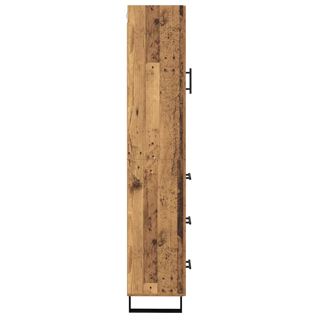 Credenza Legno vecchio 34,5 x 34 x 180 cm Legno multistrato