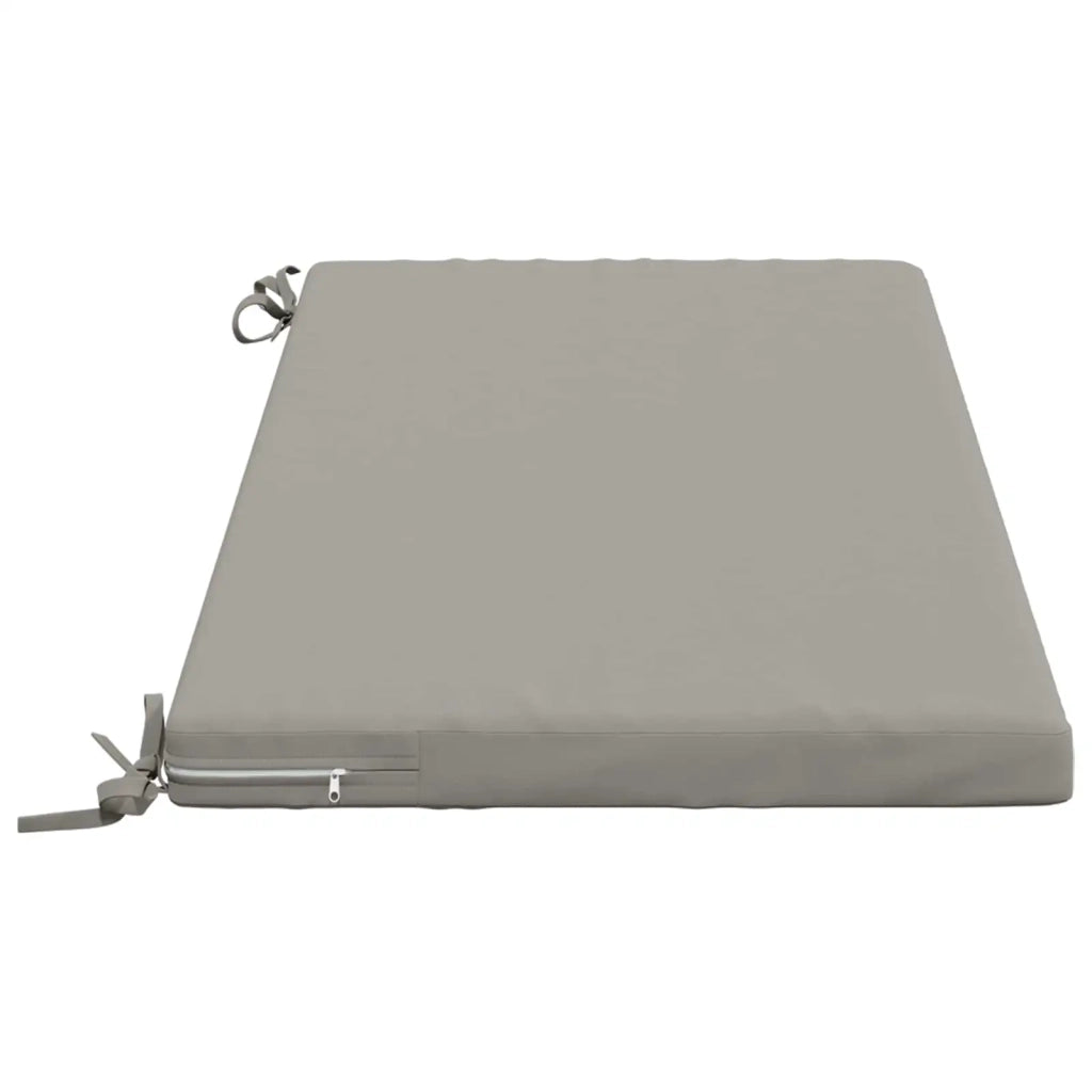 Cuscino per panchina SOEST 100% Poliestere Grigio 949292