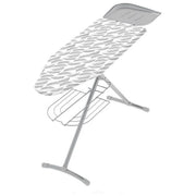 Colombo A142LB1W Turbo Asse da Stiro 120x44 cm Regolabile 6 Posizioni Portacaldaia 10 Kg Griglia Portabiancheria Cotone Biologico