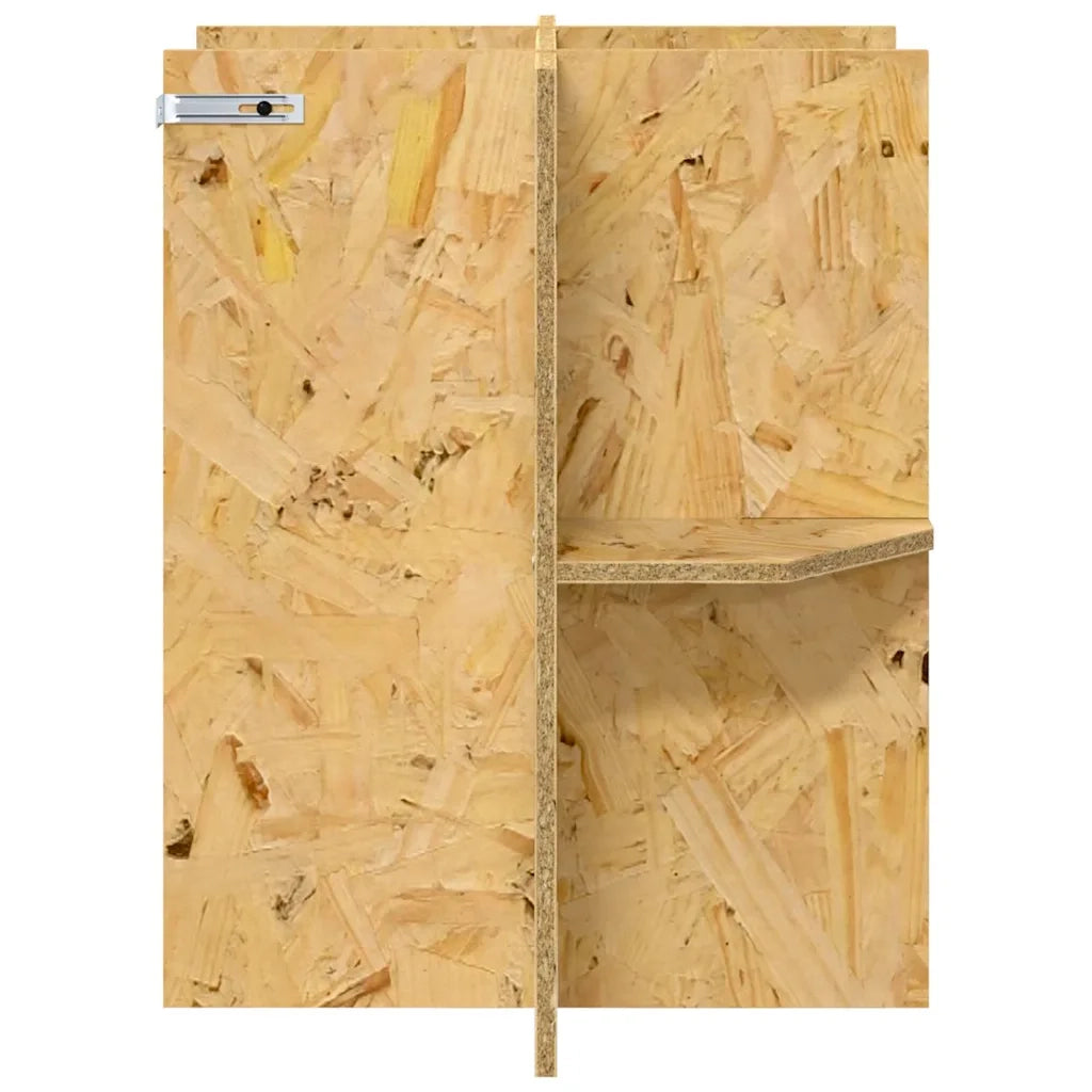 Base per Terrario con lo scaffale Marrone 40 x 40 x 50 cm OSB CFW2111323
