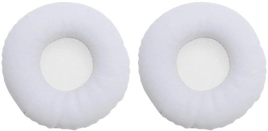 Cuscini Orecchio di Sostituzione - Materiale in Pelle di Proteine - Bianco - Comfortevole - Isolamento Acustico - Adatto per MDR-V150 V250 V300 ZX100 ZX110