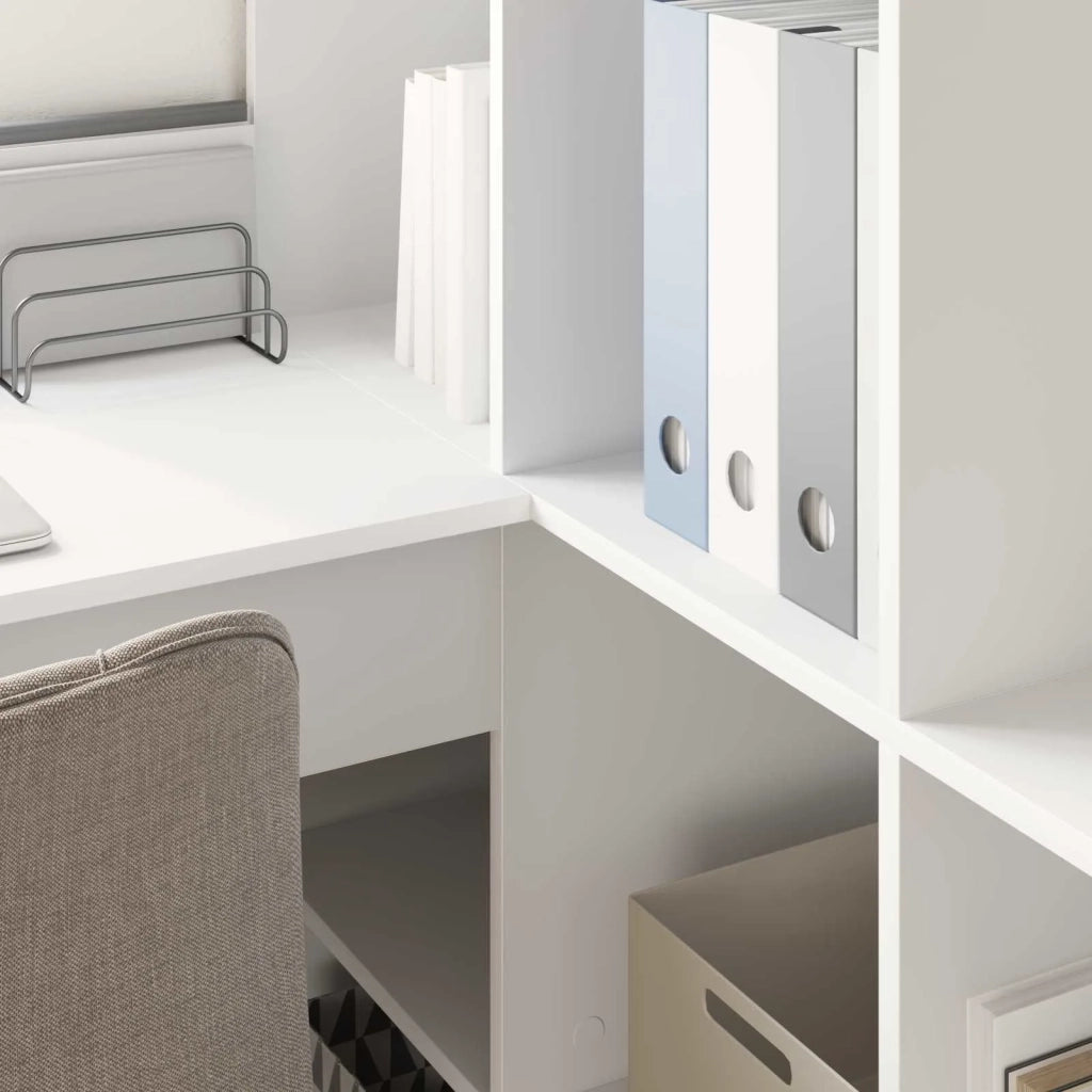 Scrivania ad angolo Bianco 101,5 x 149,5 x 149,5 cm 3337241