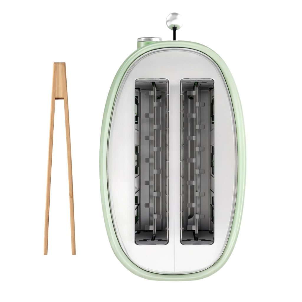 GRS7 Tostapane vintage, 2 fessure, 6 livelli di potenza, 850 W, verde