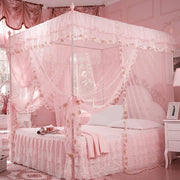 Duvetino ecolocale - Muggennet - Letto a baldacchino - Materiale polyester - Stile principesse - 120 x 200 x 200 cm