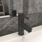 Rubinetto per Lavabo del Bagno Grigio 130x176 mm 149068
