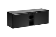 Set mobili bagno 140 cm Santa Fe Black 140 x 1401 x 1401 cm