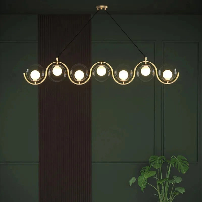 Lampada Da Soffitto APP1441-7CP Gold
