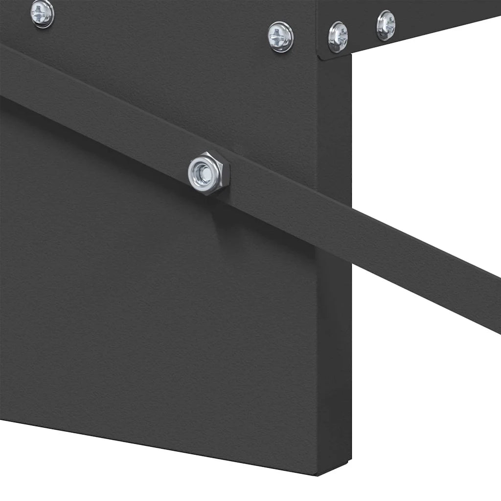 Mangiatore a Pedale per Pollo Nero 48,5 x 39,5 x 19 cm CFW2730159