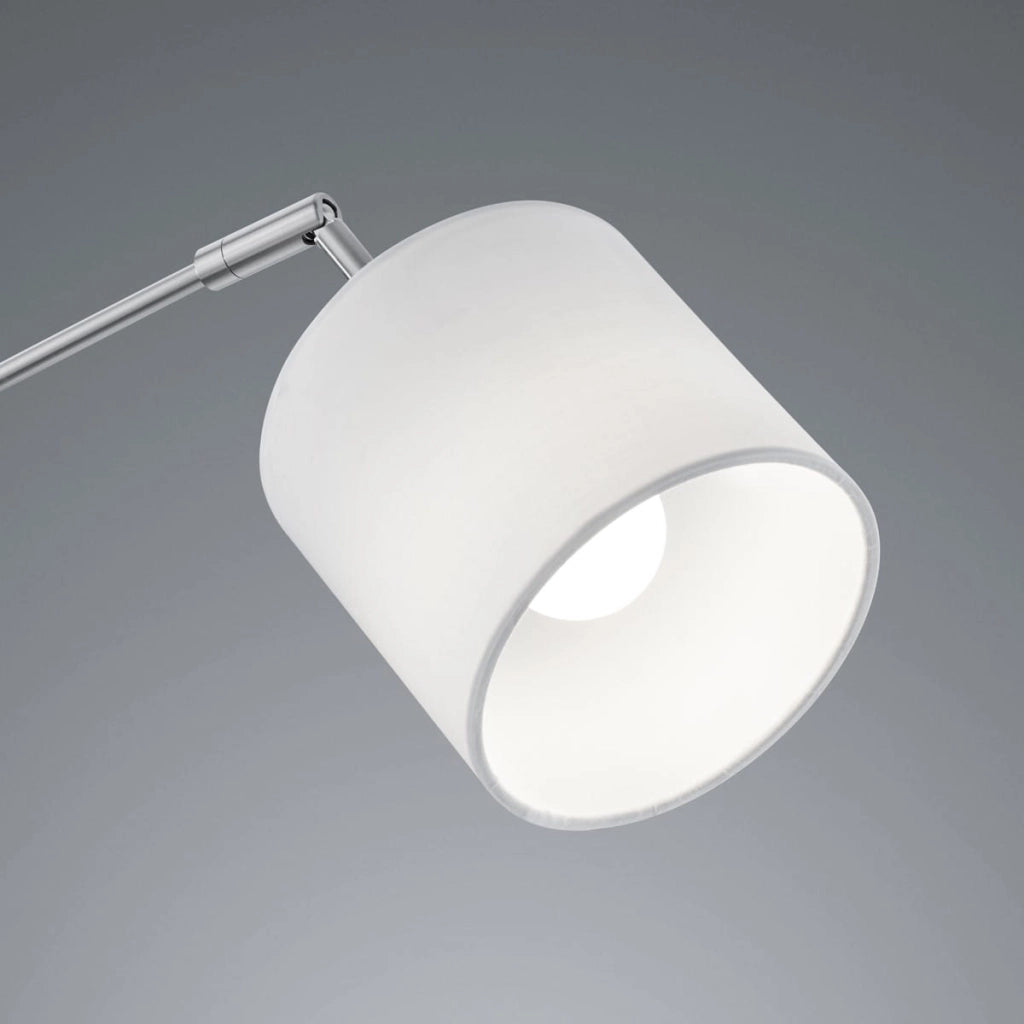 Lampada da terra ad arco Tommy argento 200cm 5xE14 RL