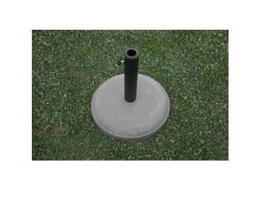 BASI PER OMBRELLONE TONDA  BASE 50 CM. PESO 26KG  TUBO 58MM OMBRELLONI