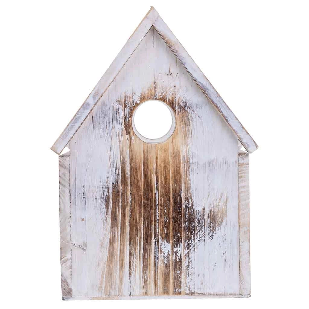 Supporto per fioriera quadrato in legno 15x14x20/10H cm