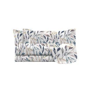 Set Lenzuola Singolo con Stampa Sopra Sotto e Federa Linea Ida Vesta