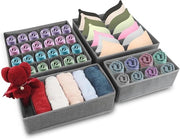 Set di organizzazione per intimo e accessori - 4 scatole di archiviazione per abbigliamento