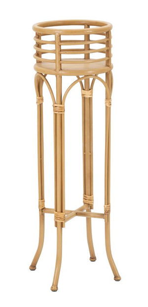 Porta Vaso Panama Stand Ø 30x76 cm in Ferro e Plastica