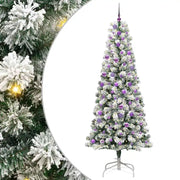 Albero di Natale | Decorazioni natalizie Artificiale con Rami Pieghevoli 240 cm