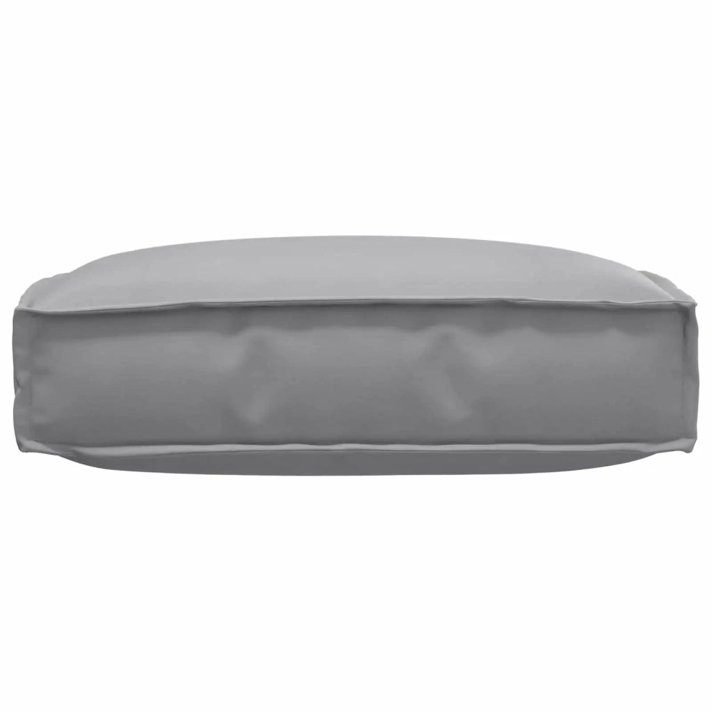 Cuscino Grigio 60 x 60 x 12 cm Tessuto Oxford 42001489