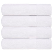 Asciugamani 4 pz Bianchi 50x100 cm 360 g/mÂ² 100% Cotone