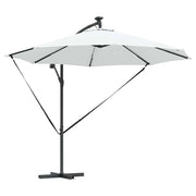 Ombrello | Parasolne Sabbia 294 x 294 x 248 cm Poliestere e Alluminio